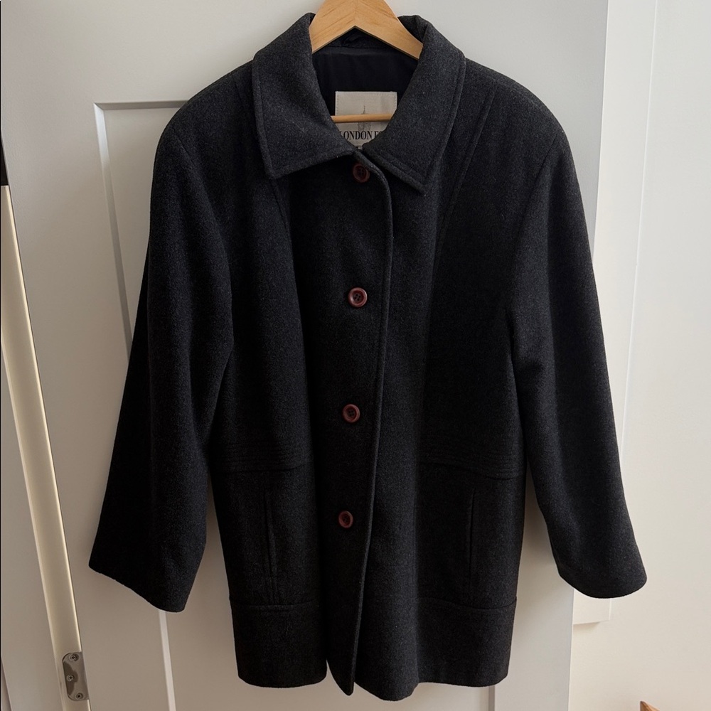 London Fog Black Coat